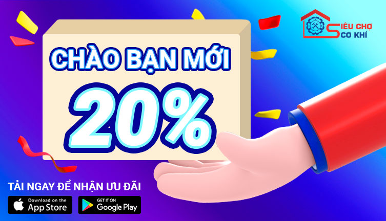 Chào mừng bạn đến với Siêu Chợ Cơ Khí (SCCK) - Nơi ưu đãi VIP không ngừng nghỉ!